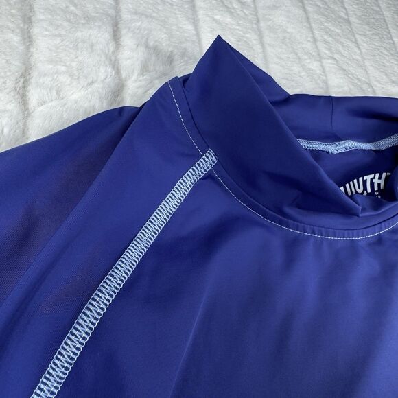 Duluth Trading Suit Up Long Sleeve Mock Neck Swim Tee Men L Slim Fit Stretch NWT - Picture 11 of 13